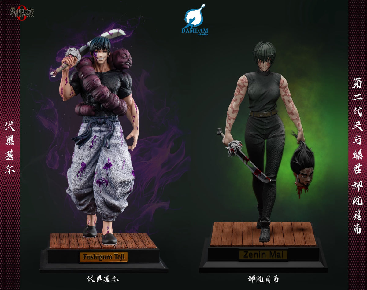 Statua Maki Zenin Jujutsu Kaisen DAMDAM Studio Resin Statue [PRE-ORDER]