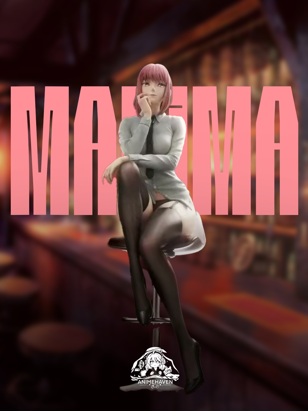 Statua Makima - Chainsaw Man Figure Sitting Chair Ver. 25cm