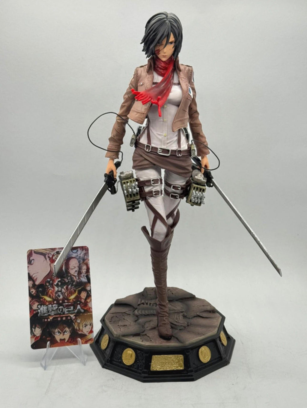 Statua Mikasa Ackerman - Attack on Titan Figure 30cm LK Studio