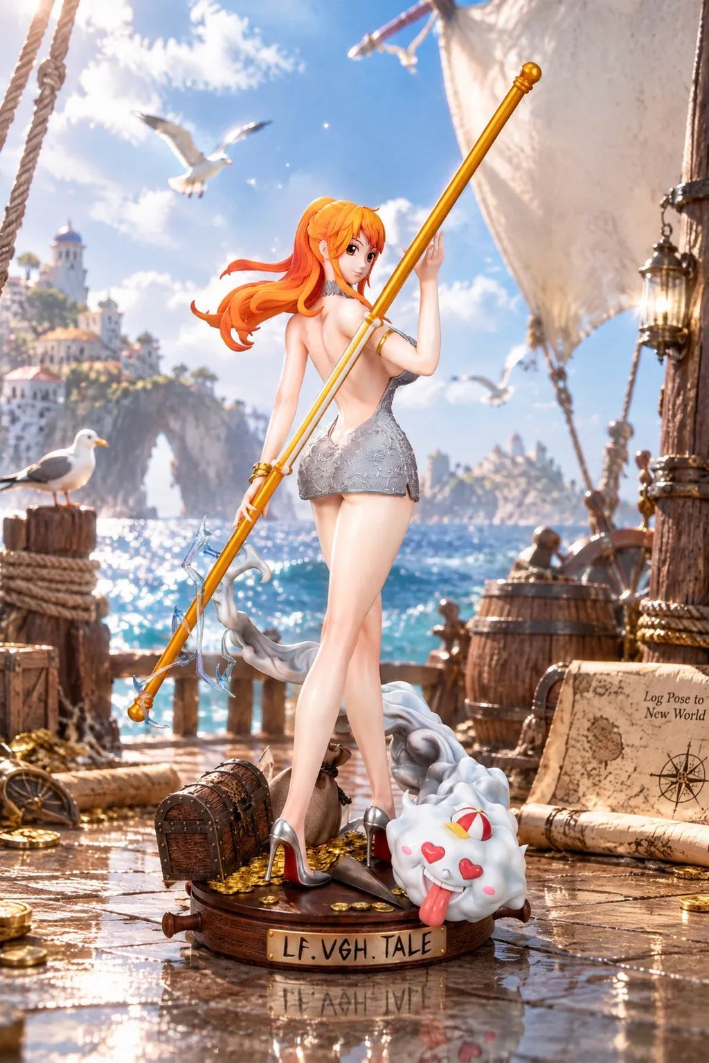 Statua Nami One Piece Restart Studio Resin Statue 1/6 [PRE-ORDER]