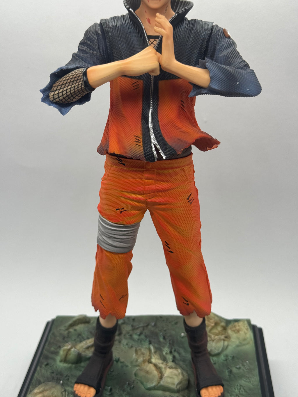 Naruto Uzumaki GK Figure 33cm Qiji Studio - Statua Anime in PVC da Collezione