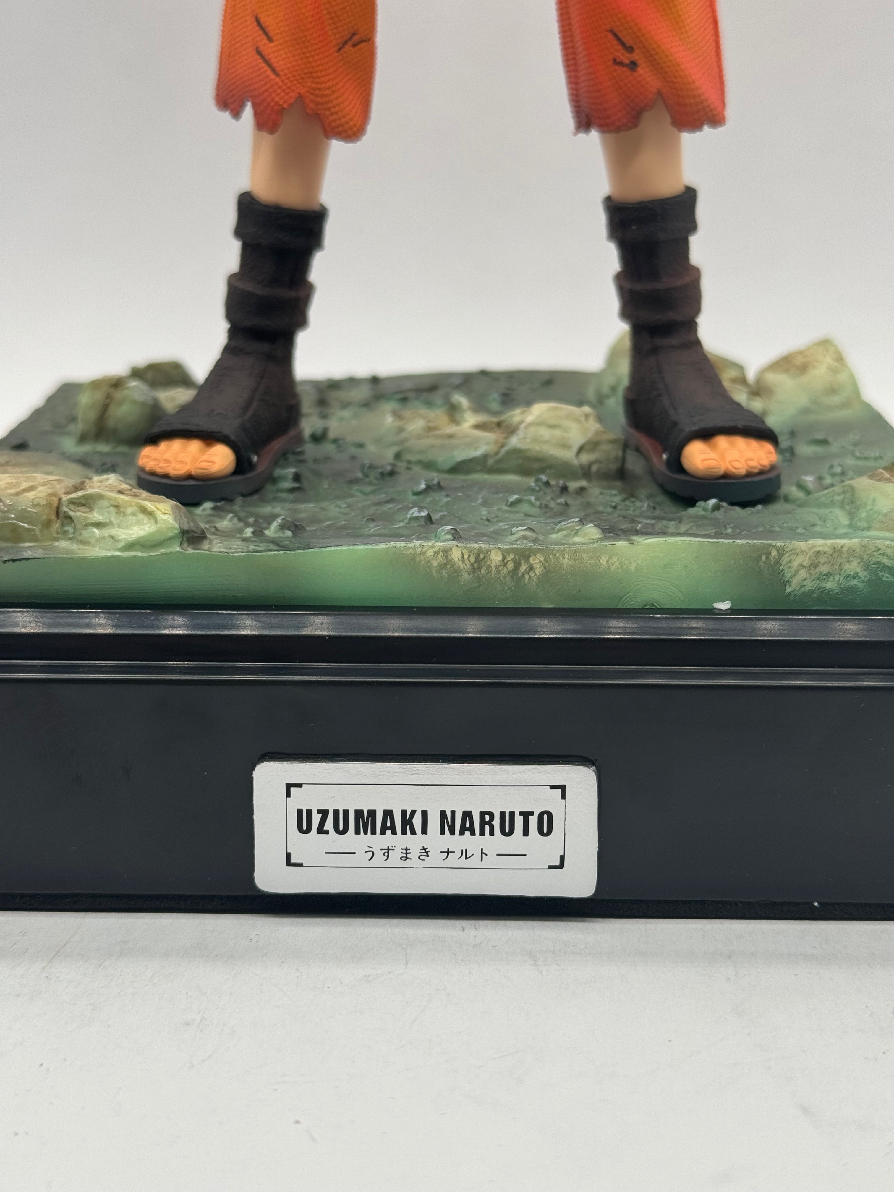 Naruto Uzumaki GK Figure 33cm Qiji Studio - Statua Anime in PVC da Collezione
