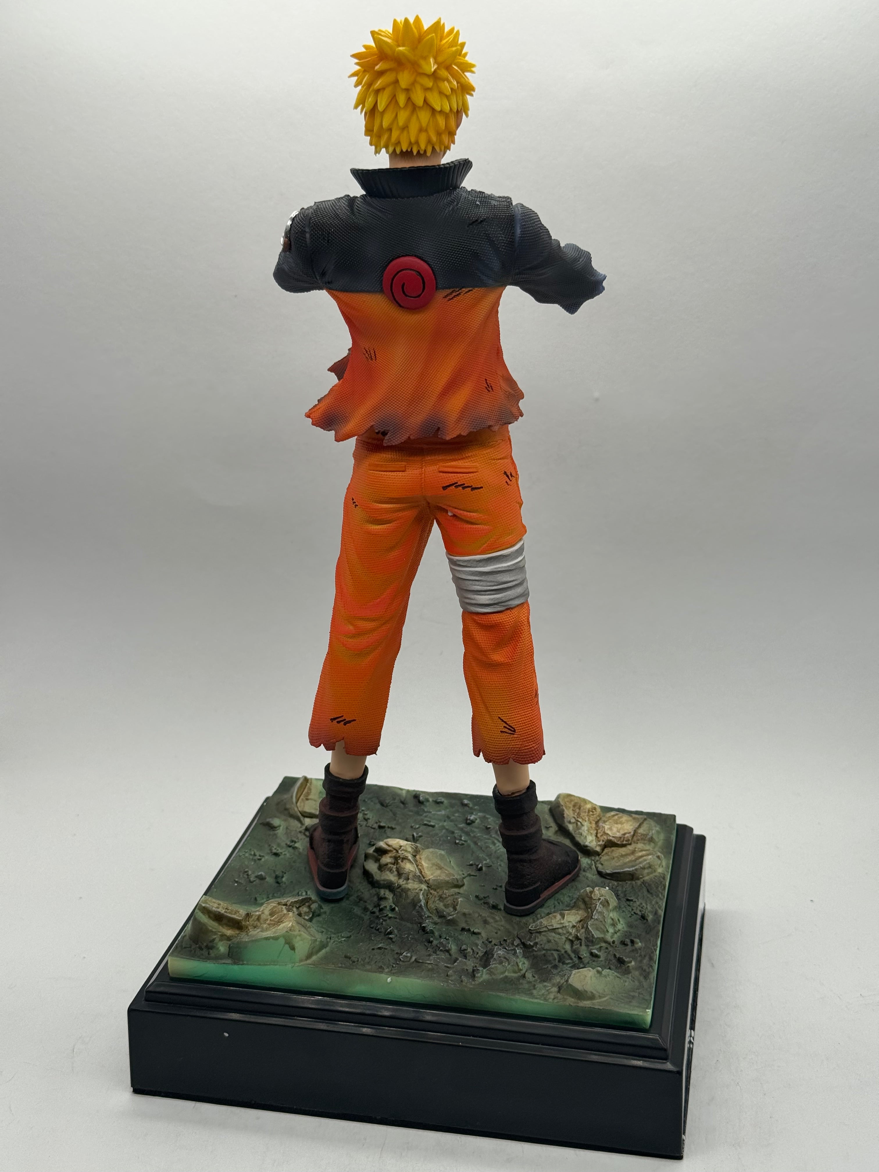 Naruto Uzumaki GK Figure 33cm Qiji Studio - Statua Anime in PVC da Collezione