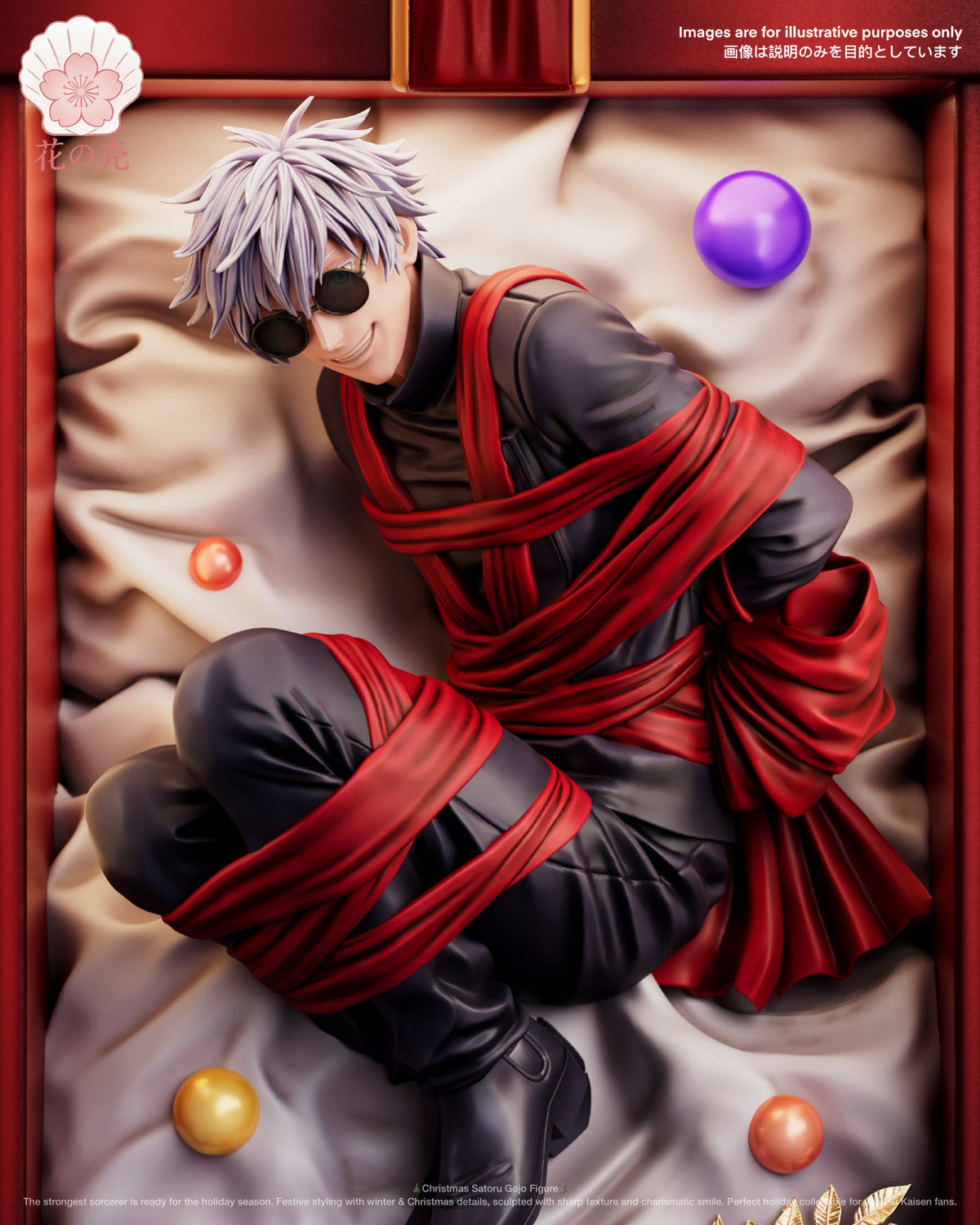Statua Satoru Gojo Flower Shell Studio Jujutsu Kaisen Resin Statue [PRE-ORDER]