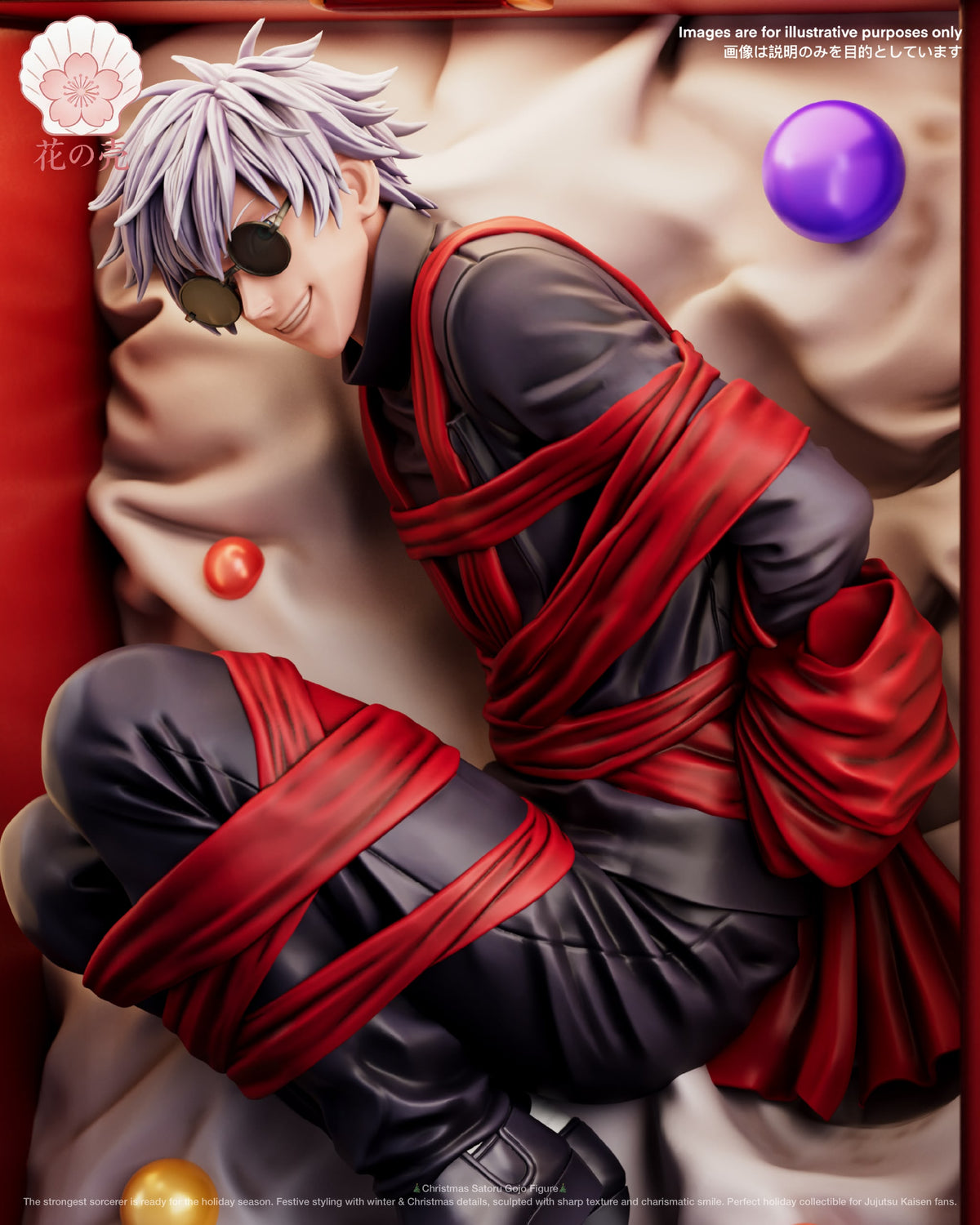 Statua Satoru Gojo Flower Shell Studio Jujutsu Kaisen Resin Statue [PRE-ORDER]