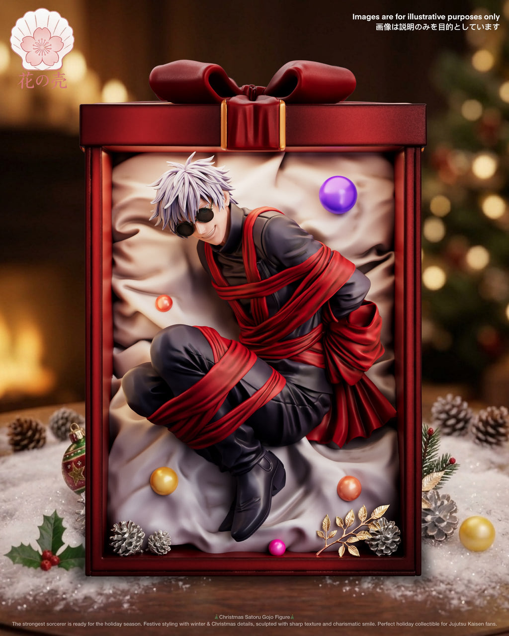 Statua Satoru Gojo Flower Shell Studio Jujutsu Kaisen Resin Statue [PRE-ORDER]