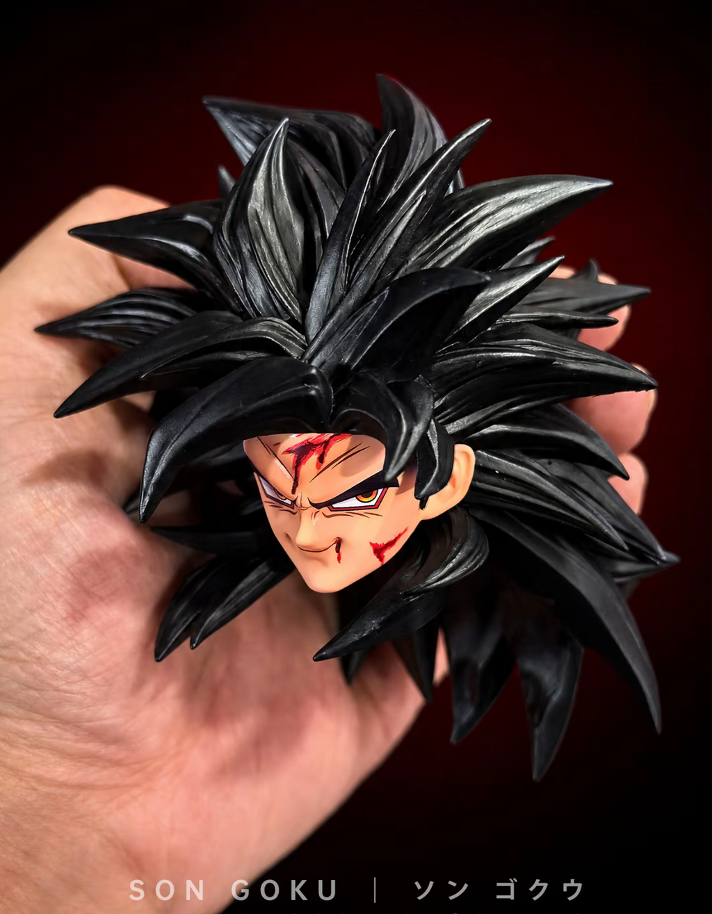 Statua Son Goku Super Saiyan 4 - Dragon Ball GT LK Studio GK 34cm