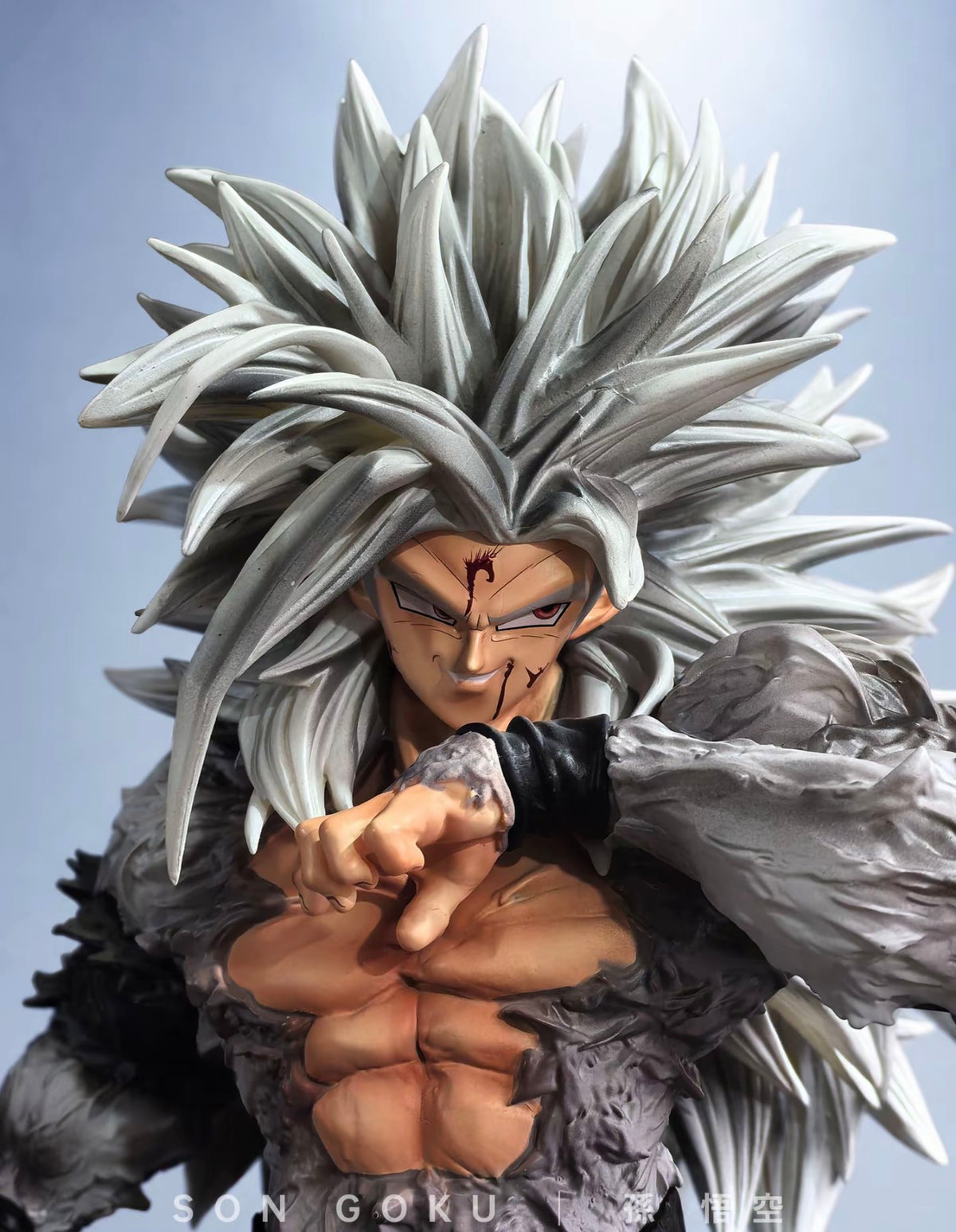 Statua Son Goku Super Saiyan 5 - Dragon Ball AF JT Studio GK 36cm