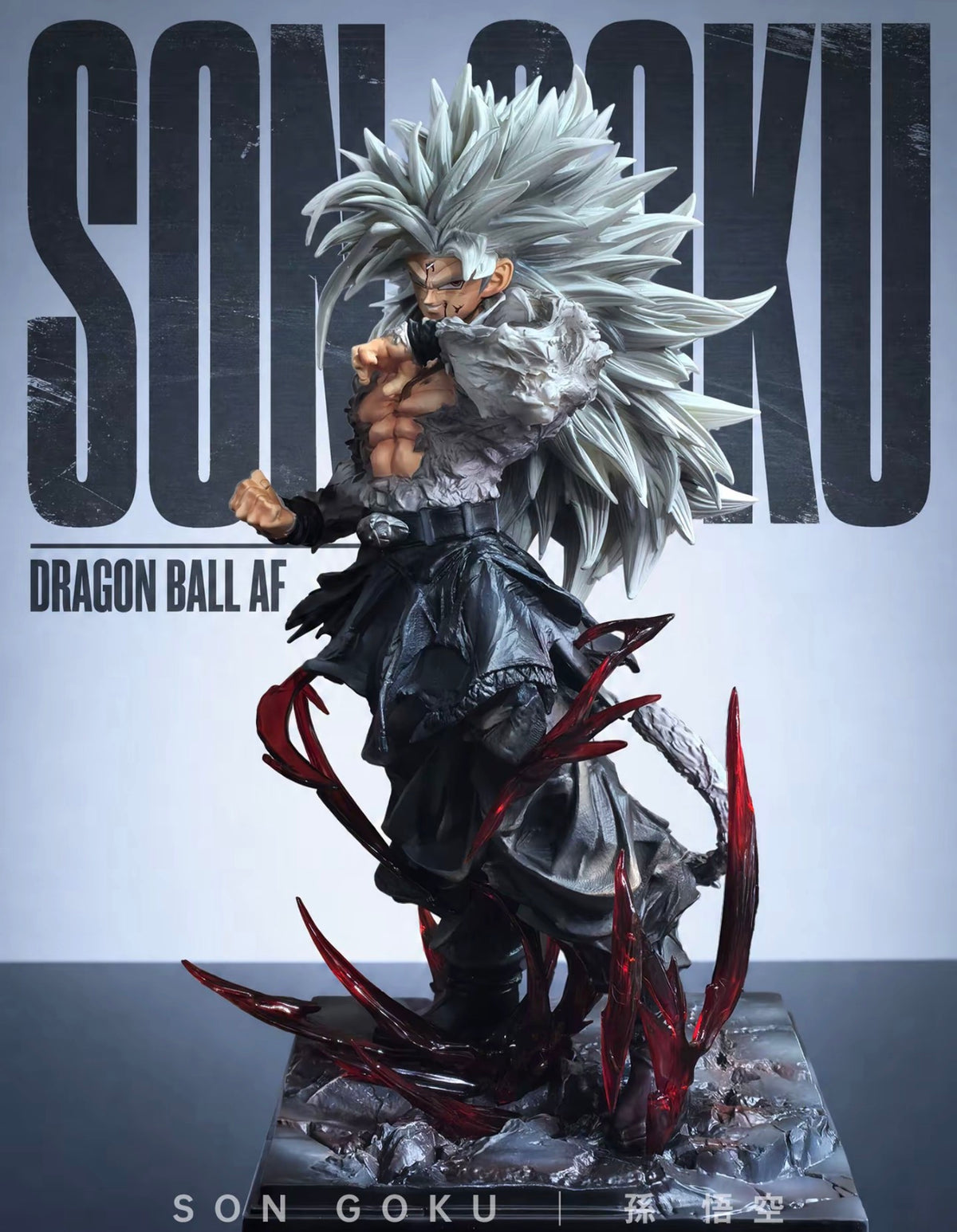 Statua Son Goku Super Saiyan 5 - Dragon Ball AF JT Studio GK 36cm