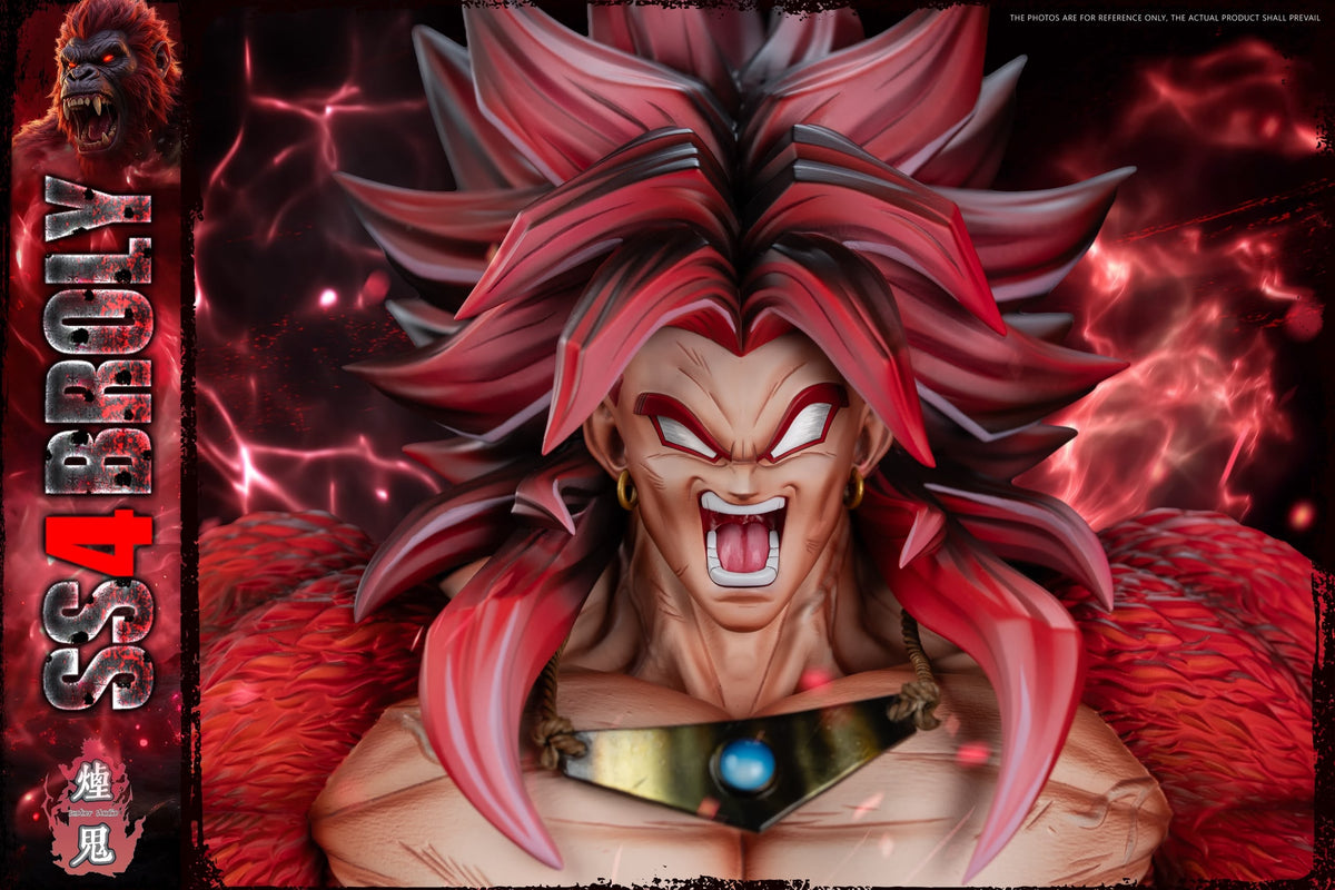 Statua Super Saiyan 4 Broly Dragon Ball Smokers Studio Resin Statue [PRE-ORDER]