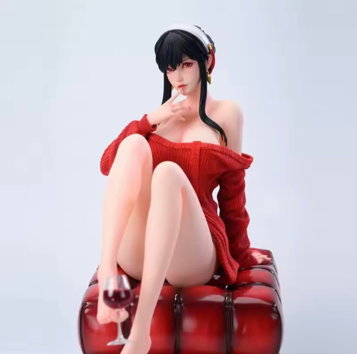 Statua Yor Forger Red Sweater Ver. - SPY×FAMILY LY Studio GK Figure Realistic Style 20cm